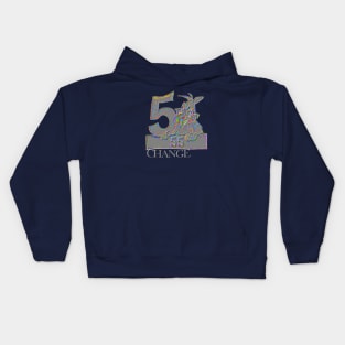 Angel Number 555 CHANGE Kids Hoodie